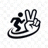 VSport体育官方网站logo，橙色与深蓝色相间的体育品牌标识，象征活力与专业